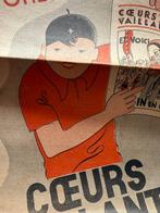 Cœurs vaillants avril 1935 avec affiche signée « atelier, Boeken, Nieuw