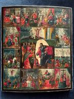 Icoon - Feestdagenicoon - Hout, Antiek en Kunst