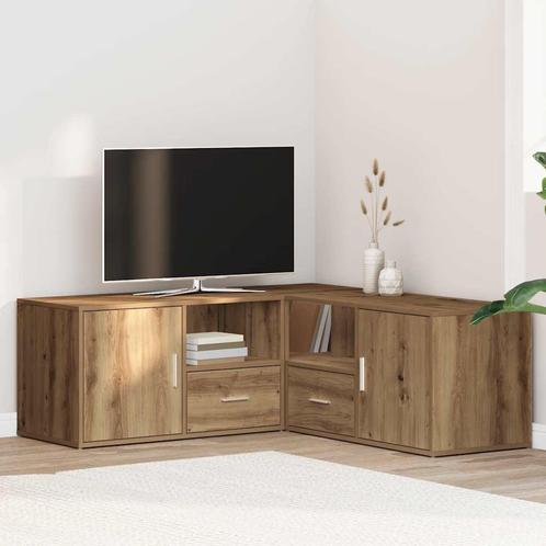 vidaXL Hoekkast 200x40x45 cm bewerkt hout artisanaal, Huis en Inrichting, Kasten | Overige, Nieuw, Verzenden