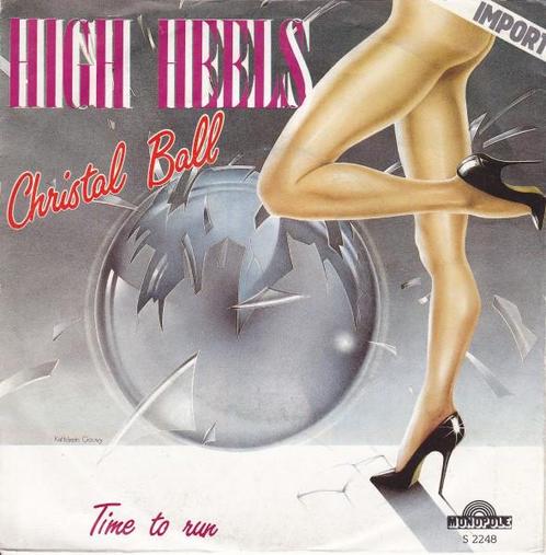 Single vinyl / 7 inch - High Heels  - Christal Ball, Cd's en Dvd's, Vinyl Singles, Zo goed als nieuw, Verzenden