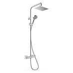 Regendouche set HansGrohe Vernis Shape Showerpipe 230 1 Jet, Ophalen of Verzenden, Nieuw, Chroom, Kraan