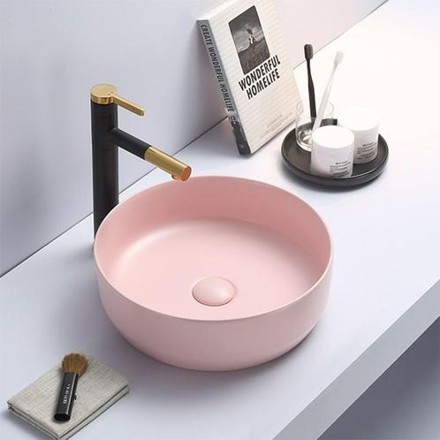 Sani Royal Waskom Rond Victoria Color Line Pastel, Doe-het-zelf en Verbouw, Sanitair