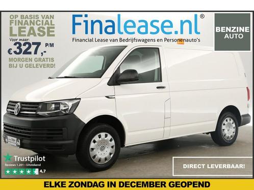 Volkswagen Transporter 2.0 TSI L2H1 Benzine PDC €327pm, Auto's, Bestelauto's, Lease, Handgeschakeld, Benzine, Wit, Volkswagen