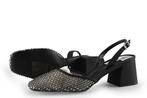 Steve Madden Slingbacks in maat 40 Zwart, Verzenden, Zwart, Steve Madden, Zo goed als nieuw