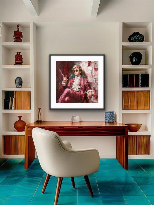 Yaseneva Sveta - My Friend Casanova, Antiek en Kunst, Kunst | Schilderijen | Modern