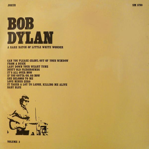 LP gebruikt - Bob Dylan - A Rare Batch Of Little White Wo..., Cd's en Dvd's, Vinyl | Rock, Zo goed als nieuw, Verzenden