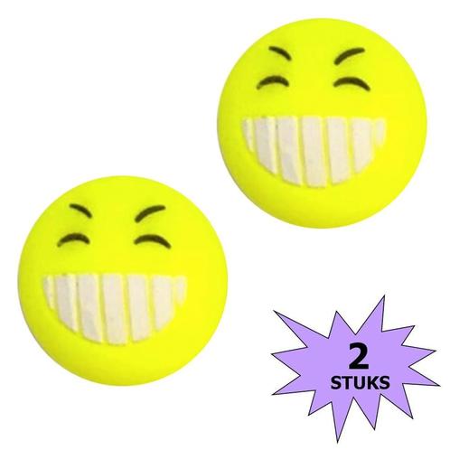 Fako Bijoux® - Tennisdemper - Emoji - Happy - 2 Stuks, Sport en Fitness, Tennis, Verzenden