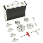 vidaXL Houtklauwplatenset voor 3,75 inch zelfcentrerend, Verzenden, Nieuw