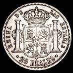 Spanje. Isabel II. 20 Reales 1851 - Sevilla (Zonder