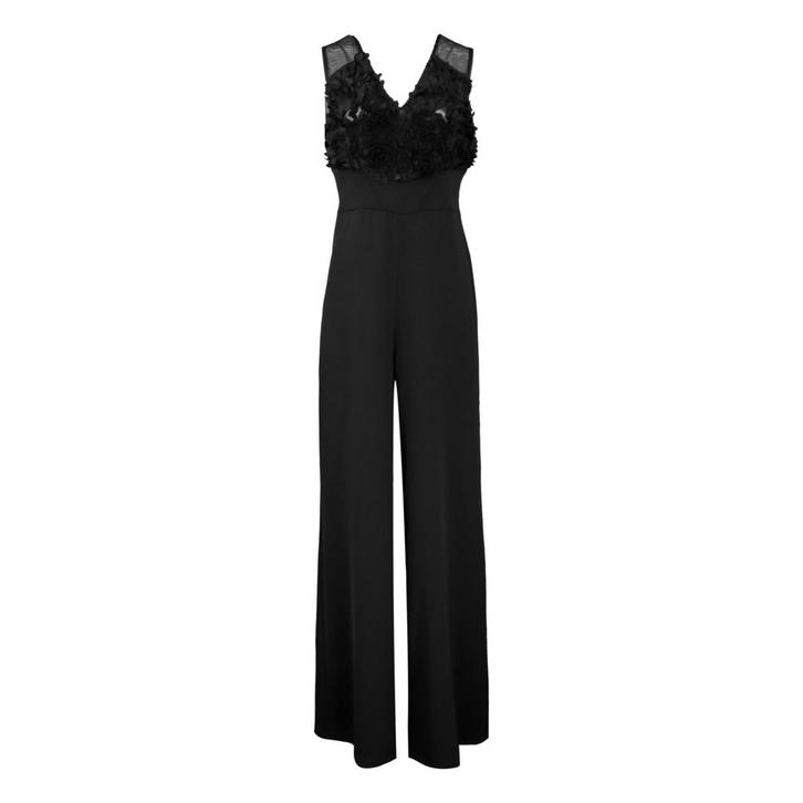 Rinascimento • zwarte jumpsuit • L, Kleding | Dames, Jumpsuits, Zwart, Nieuw, Maat 42/44 (L), Verzenden