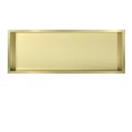 Mat goud RVS Inbouwnis 30x90x7cm, Verzenden, Nieuw