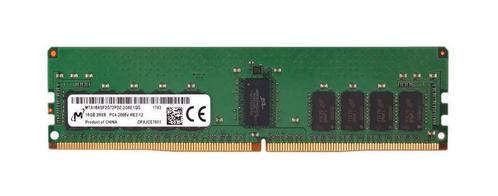 16GB, 2Rx8, PC4-2666V, Micron P/N: MTA18ASF2G72PDZ-2G6E1SI,, Computers en Software, RAM geheugen, Zo goed als nieuw, DDR4, Server