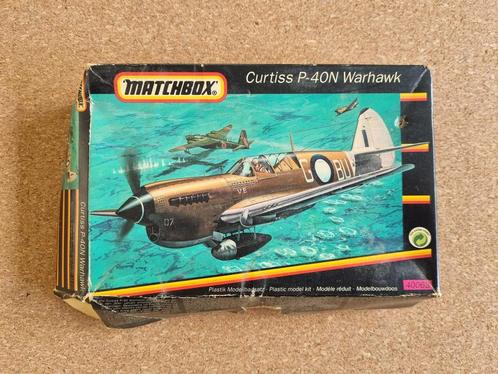 Matchbox 40063 Curtiss P-40N Warhawk 1:72 NL Decals!, Hobby en Vrije tijd, Modelbouw | Vliegtuigen en Helikopters, Verzenden