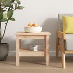 vidaXL Salontafel 45x45x40 cm massief grenenhout, Minder dan 50 cm, 50 tot 100 cm, Verzenden, Nieuw