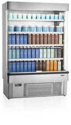 Open Front Koeler | RVS | 2 tot 8 °C | 1335 x 737 x 1985 mm, Zakelijke goederen, Horeca | Keukenapparatuur, Verzenden, Nieuw in verpakking