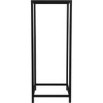 Bijzettafel - Livion Koni XL - Vierkant - 31x31x80cm - Zwart, Huis en Inrichting, Tafels | Eettafels, Ophalen of Verzenden, Nieuw