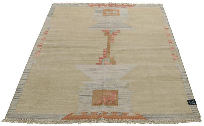 Kelim - Vloerkleed - 180 cm - 124 cm - natuurlijke kleuren, Huis en Inrichting, Stoffering | Tapijten en Kleden