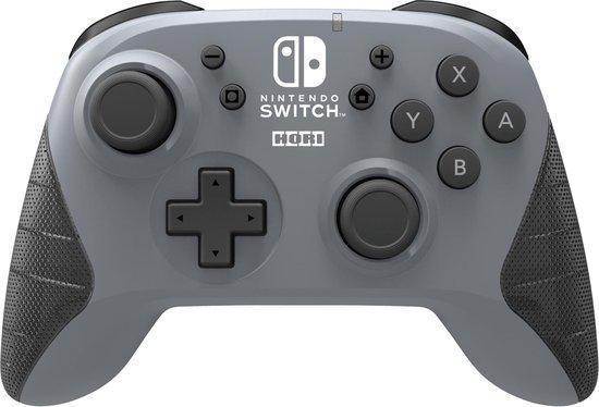 Wireless Pro Controller - Grijs - Hori Switch Met garantie!, Spelcomputers en Games, Spelcomputers | Nintendo Switch, Zo goed als nieuw