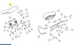 Royal Enfield SPLIT SEAT ASSY-RIDER TRIBUTE - 1770019A cl..., Motoren, Onderdelen | Merk-onafhankelijk, Verzenden, Nieuw