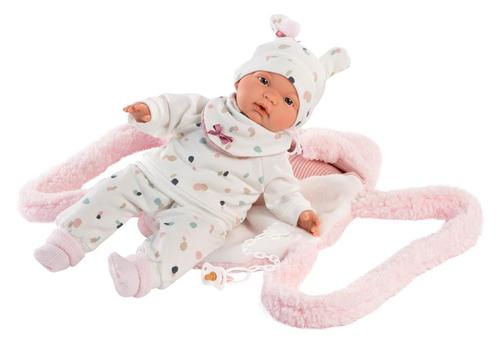 Llorens pop Joelle met draagzak - 38cm (Poppen 37- 45 cm), Kinderen en Baby's, Speelgoed | Poppen, Overige typen, Nieuw, Ophalen of Verzenden