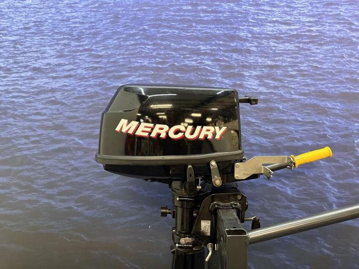 Mercury 5 pk buitenboordmotor, Watersport en Boten, Buiten- en Binnenboordmotoren, Buitenboordmotor, Minder dan 5 pk, Viertaktmotor