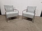 Bert Plantagie - 2x Ravel Fauteuils - Grijs - Gratis Bezorgd