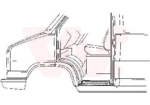 DREMPEL VOOR CITROEN C25 280/290 1982-1994, Auto diversen, Auto-accessoires, Nieuw, Ophalen of Verzenden