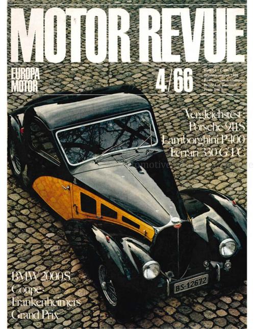 1963 MOTOR REVUE MAGAZINE 60 DUITS, Boeken, Auto's | Folders en Tijdschriften