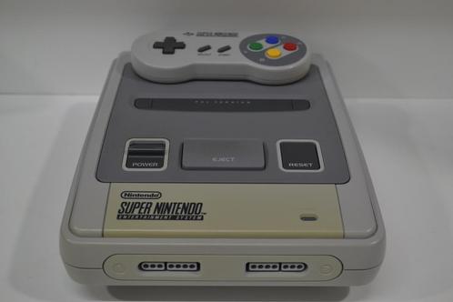 Super Nintendo Console Set (SNES), Spelcomputers en Games, Spelcomputers | Nintendo Super NES, Zo goed als nieuw, Verzenden