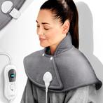 Warmtekussen - Nek en schouder - 3 temperatuurstanden - Grij, Verzenden, Zo goed als nieuw