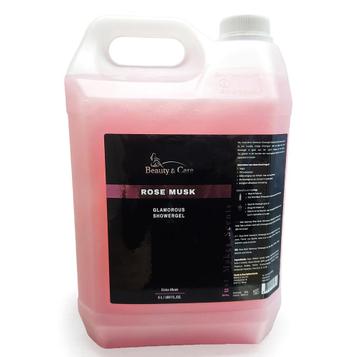 Beauty & Care Rose Musk Sensual showergel 5 L.  new beschikbaar voor biedingen