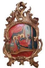 Icoon - Geboorte van Maria - Egg tempera verf op onlevkas op