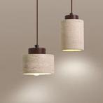 Retro LED Hanglamp – Grotsteen Design Plafondlamp Slaapkamer, Verzenden, Nieuw
