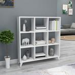 [en.casa] Boekenkast Svedala schap 100x88x20 cm wit, Huis en Inrichting, Kasten | Boekenkasten, Verzenden, Nieuw
