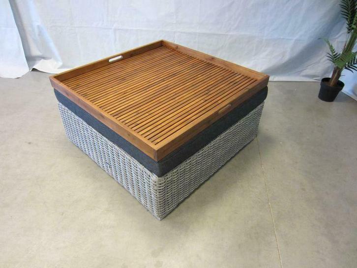 Te Velde tuinmeubelen dienblad acaciahout groot, Tuin en Terras, Tuinmeubel-accessoires, Nieuw