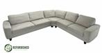 Refurbished 6-zits hoekbank beige 6 mnd garantie!, Gemêleerd, Gebruikt, Hoekbank, 300 cm of meer