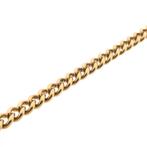 Massief vintage gouden horlogeketting; Chatelaine (voor a..., Ophalen of Verzenden, Gebruikt, Overige kleuren, Goud