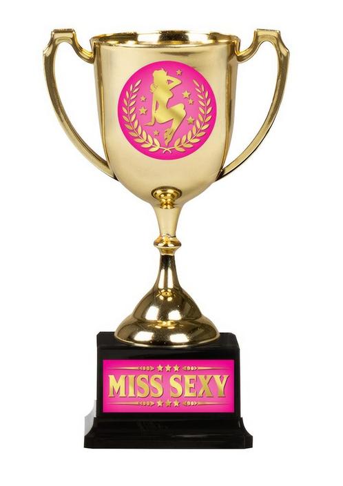 Trofee Miss Sexy, Hobby en Vrije tijd, Feestartikelen, Nieuw, Verzenden