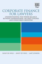 9781035332137 Corporate Finance for Lawyers, Boeken, Verzenden, Nieuw, Rolef de Weijs
