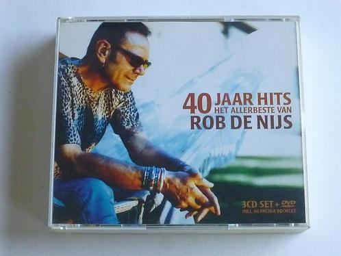 Rob de Nijs - 40 Jaar Hits / Het Allerbeste van (3 CD + DVD), Cd's en Dvd's, Cd's | Nederlandstalig, Verzenden