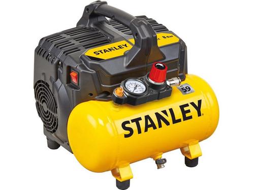 Stanley Silent Compressor DST 100/8/6 - Luchtcompressor 8Bar, Doe-het-zelf en Verbouw, Compressors, Zo goed als nieuw, Verzenden