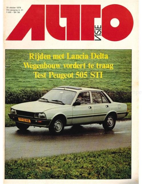 1979 AUTOVISIE MAGAZINE 21 NEDERLANDS, Boeken, Auto's | Folders en Tijdschriften