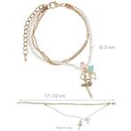 Alista Ballerina Armband met Parels en Gouden Kralen B33168, Verzenden, Nieuw