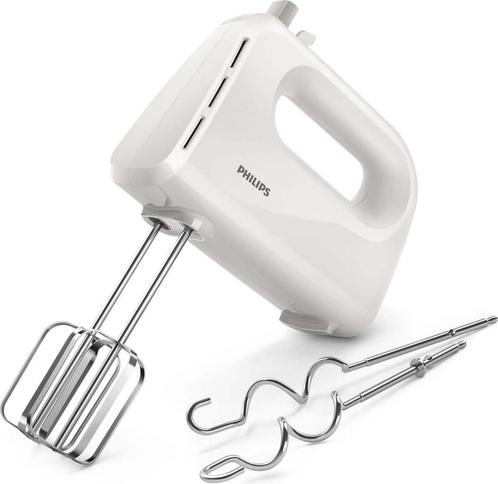 Philips Hr3705/00 3000 Series Handmixer Wit, Witgoed en Apparatuur, Keukenmixers, Zo goed als nieuw, Ophalen of Verzenden