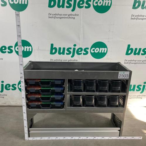 Aluca aluminium bedrijfswageninrichting gebruikt (nr 2303), Auto diversen, Auto-accessoires, Gebruikt, Ophalen of Verzenden