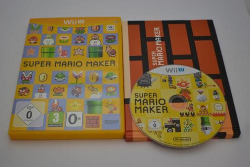 Super Mario Maker incl. Artbook (Wii U EUR), Spelcomputers en Games, Games | Nintendo Wii U, Zo goed als nieuw, Verzenden