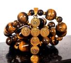 Oog van de Tijger - Ketting - Katholiek - Sint-Benoëskruis -