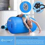 KESSER® Airtrack Turnmat - Gymnastiek Rol - 100x60cm - Blauw, Verzenden, Nieuw