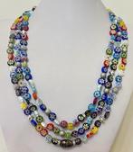 Murano Kristal - Halsketting - 925 zilver.