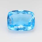 Blauw Topaas - 80.55 ct - nternational Colored Gemstone, Nieuw